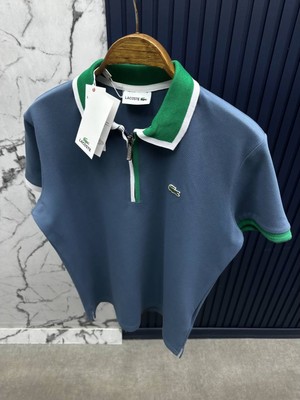 Lacoste Fermuarlı Polo Yaka T-Shirt