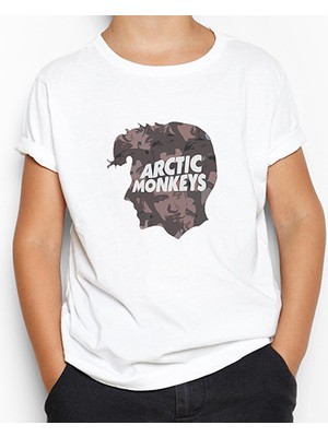 Arctic Monkeys Head Beyaz Çocuk Tişört