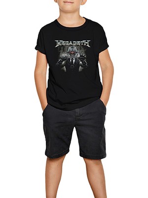 Megadeth Rust In Peace 2 Siyah Çocuk Tişört