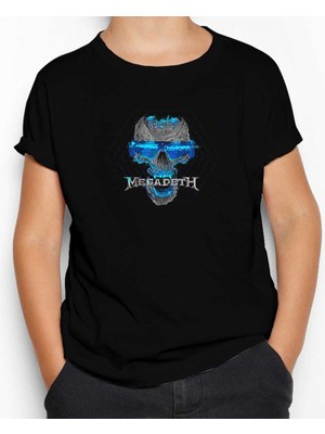 Megadeth Dystopia Skull Siyah Çocuk Tişört
