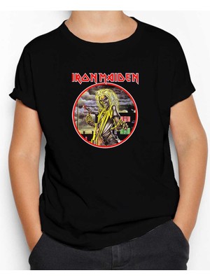 Iron Maiden Killers Siyah Çocuk Tişört