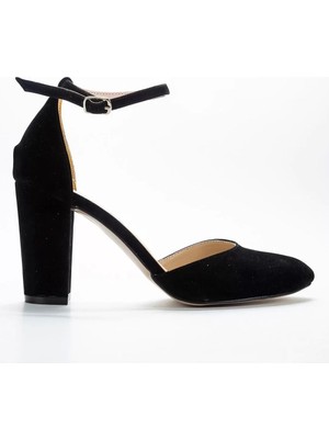 PayBuy Kadın Moda Şık Sedef Cilt Topuklu Bilek Bağlamalı Klasik Ayakkabı Düğün Nişan Gece Abiye Ayakkabı