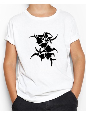 Sepultura Logo Beyaz Çocuk Tişört