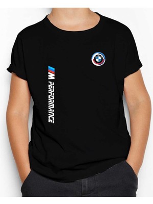 Bmw Performance New Siyah Çocuk Tişört