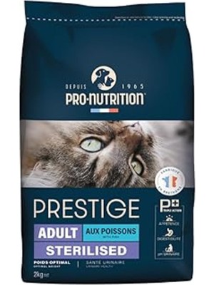 Pro Nutrition Prestige Kedi Yetişkin Sterilize Balık 2kg