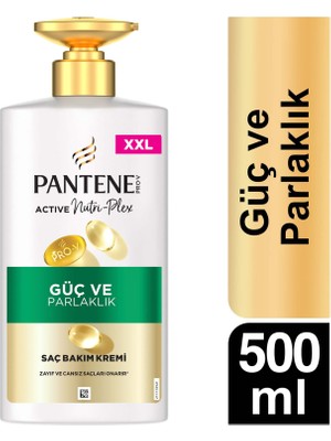 Pantene Güç ve Parlaklık Saç Kremi 500 ml