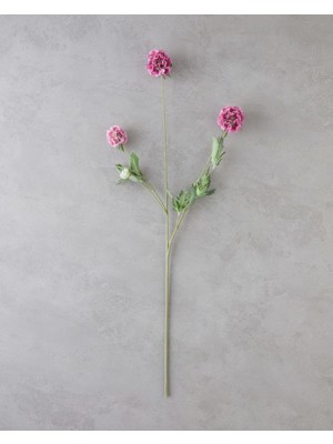 Star Flower Tek Dal Yapay Çiçek 71 cm Pembe