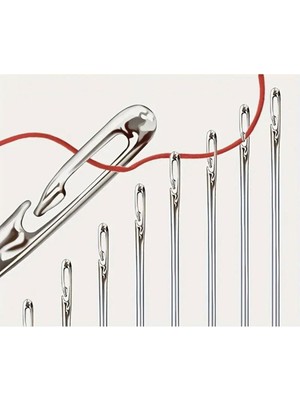 Kolay Iplik Geçirilen Iğne Seti 12 Adet