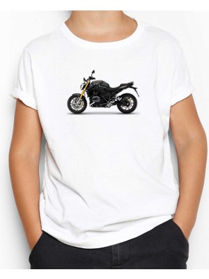 Bmw R1200R Beyaz Çocuk Tişört