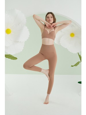 Nbb Vizon Dikişsiz Yüksek Bel Toparlayıcı Tayt