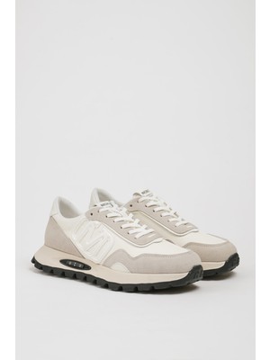Admire Model Kombinasyonlu Deri Ithal Taban Sneaker Ayakkabı