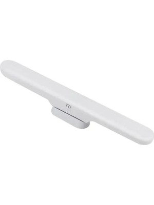 Mediterian Kablosuz LED Aplik, duvar, tablo ve yatak başı kullanımı, beyaz plastik materyal