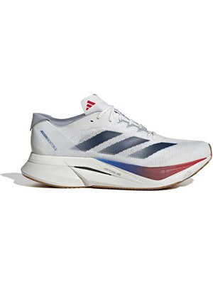 adidas Adizero Boston 12 M Erkek Koşu Ayakkabısı Jı4476 Beyaz