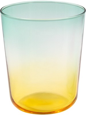 Renard 4'lü Su Bardağı Seti - Turuncu/yeşil - 315 ml