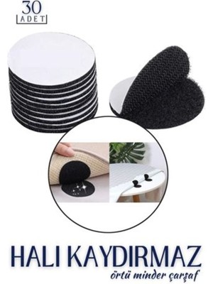 Halı Kaydırmaz Cırt Pedler 30 Adet