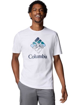 Columbia CSC Heavenly Stacked Gem Erkek Kısa Kollu T-Shirt