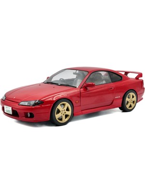 Solido S1812202 1/18 Nissan Silvia S15 Spec-R Aero – Flame Red – 1999