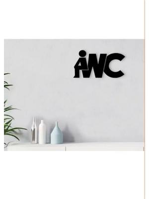Wc Tasarımlı Ahşap Duvar Yazısı
