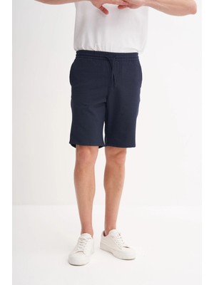 Caz 6009 Beli Bağcıklı Micro Erkek Bermuda Şort