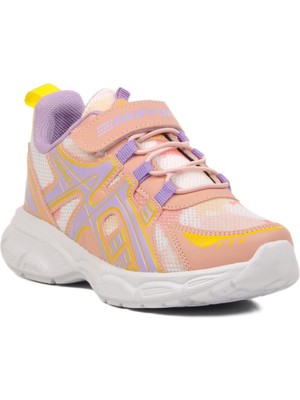  Pudra-Lila Çocuk Spor Ayakkabı Ruffon 2351 F