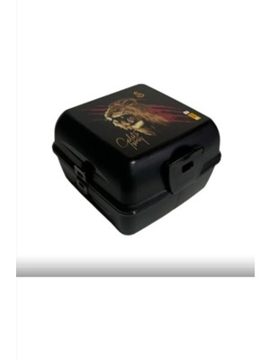 Galatasaray Lisanslı Plastik Beslenme Kabı/kutusu (Kükreyen Aslan)