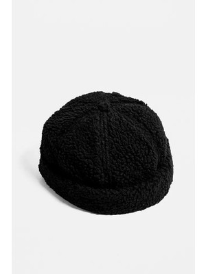Külah Unisex Hipster Premium Cap Peluş Kışlık Docker Şapka
