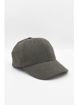 Külah Erkek %100 Pamuk Haki Cap Beyzbol Şapkası