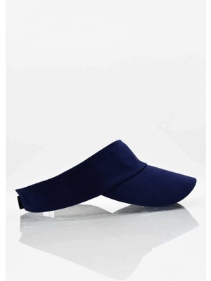 Külah Erkek Uv Koruyucu Vizör Kasket Siperlik Şapka - Lacivert