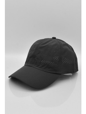Külah Erkek Hafif Şapka Siyah Trekking Cap