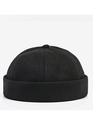 Külah Kışlık Yeni Stil Retro Hip-Hop Docker Şapka