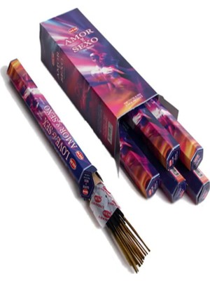 Aşk ve Sevgi Hexa Çubuk Tütsü (20 Adet)