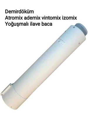 Demirdöküm Atromix Ademix Vintomix Izomix Yoğuşmalı Kombi Ilave Baca 100 Cm.