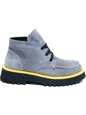 Bestello Bağcıklı Eva Taban Düz Bot 101-212519-36 Kadın Bot