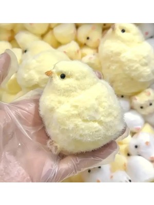 Seyuse Civciv Squishy Stress Oyuncağı Sukuşi / Civ Civ Figür - Taba Squishy Stress Oyuncağı Tüylü Oyuncak