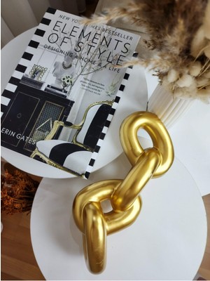 Dekoratif Gold Zincir