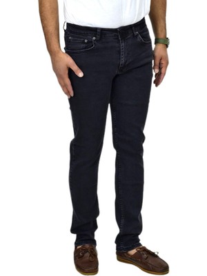 Erkek Siyah Jeans Pantolon Regular Fitt 320 BGL-ST04490