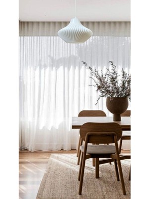 Mediterian Şık Beyaz Sarkıt Avize, 25x70 cm, modern tasarım, ideal aydınlatma için mükemmel seçim