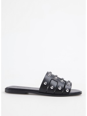 F By Fabrika Siyah Kadın Terlik Deırdre