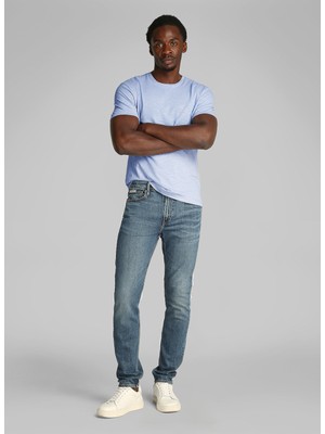 Calvin Klein Mavi Erkek T-Shirt K10K114160DWE