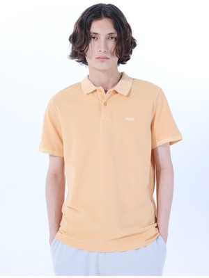 Jeep Düz Somon Erkek Polo T-Shirt J4SM-TST7232