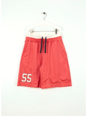 Benetton Normal Bel Oversized Kırmızı Erkek Çocuk Şort 3FJGC903C