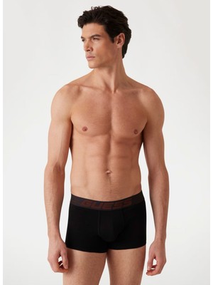 Guess Siyah Erkek Boxer Joe Boxer Trunk 3 Pack F34P