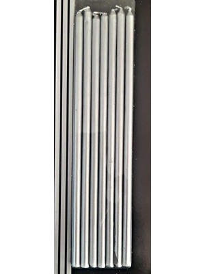 Pasta Mumu 7'li - Gümüş - 20 cm