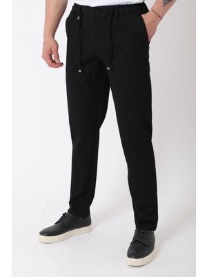 Stil Kombin Bel Lastikli Spor En Boy Jogger Pantolon CPT-4_0400
