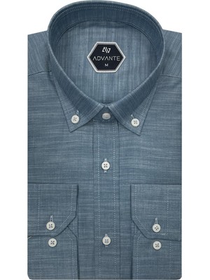 Advante Klasik Uzun Kol Erkek Gömlek 7266