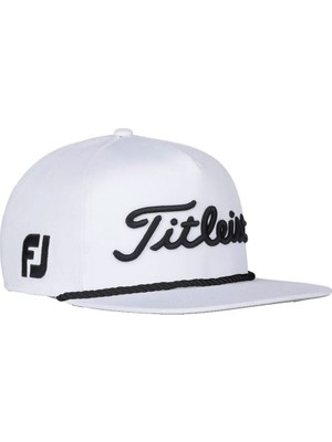 Titleist Tour Rope Düz Siperlikli Şapka TH22ARFBLE-10 Beyaz
