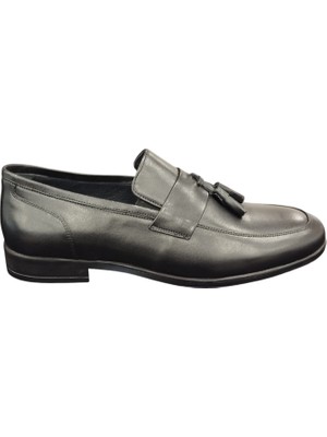 Slope 04800m Iç Dış  Dana Derisi Püsküllü Erkek Günlük Loafer Ayakkabı