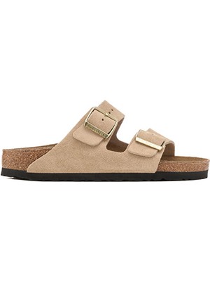 Birkenstock Kadın Terlik Ortopedik Düz Taban Konforlu Kullanım Kahverengi