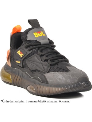 Siyah Dar Kalıp Memory Foam Erkek Spor Ayakkabı 241378 M