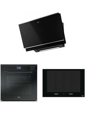 Franke Mythos Buharlı İnox Set 2 (Fmy 907 Bk/xs Davlumbaz Fmy 808 I Ocak  Fmy 99 Hs Xs Fırın)